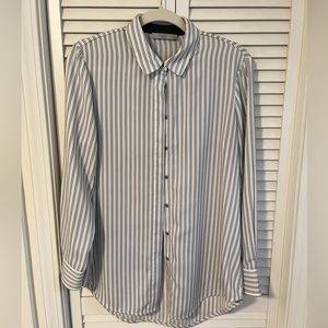 Dalia Button Down Blouse Black & White